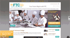 Desktop Screenshot of ftccollege.edu